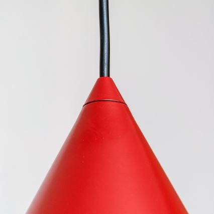 Pakarināmā lampa ETNA II ar vadu 1xE27/15W/230V diam. 25 cm sarkana