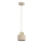 Pakarināmā lampa uz vada PARKLA 1xE27/15W/230V bēša/zeltaina