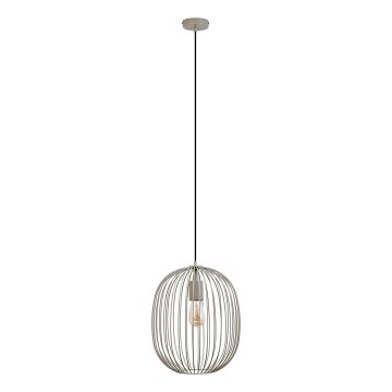 Pakarināmā lustra OVELLA, 1xE27/15W/230V, Ø 34 cm, bēša