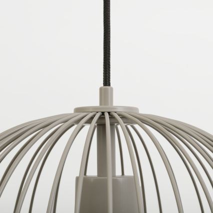 Pakarināmā lustra OVELLA, 1xE27/15W/230V, Ø 34 cm, bēša
