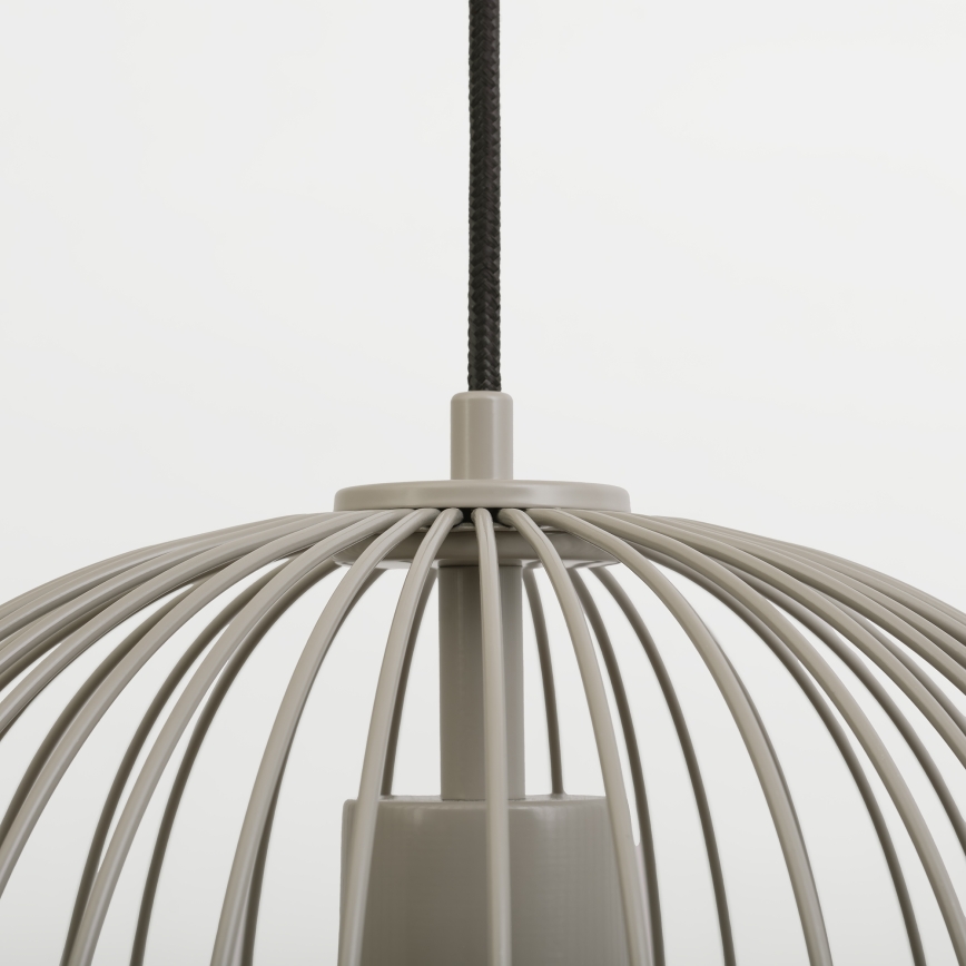 Pakarināmā lustra OVELLA, 1xE27/15W/230V, Ø 34 cm, bēša