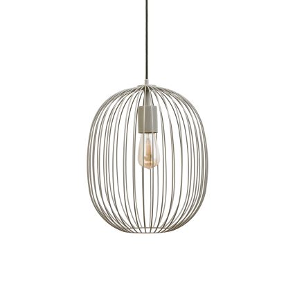 Pakarināmā lustra OVELLA, 1xE27/15W/230V, Ø 34 cm, bēša