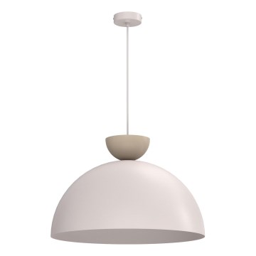 Pakarināmā lustra uz kabeļa NEVIS 1xE27/15W/230V, Ø 50 cm, krēmkrāsā