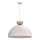 Pakarināmā lustra uz kabeļa NEVIS 1xE27/15W/230V, Ø 50 cm, krēmkrāsā