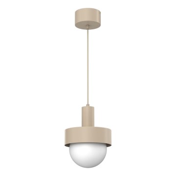 Pakarināma lustra uz vada CANAN 1xE27/15W/230V Ø 20 cm, bēša