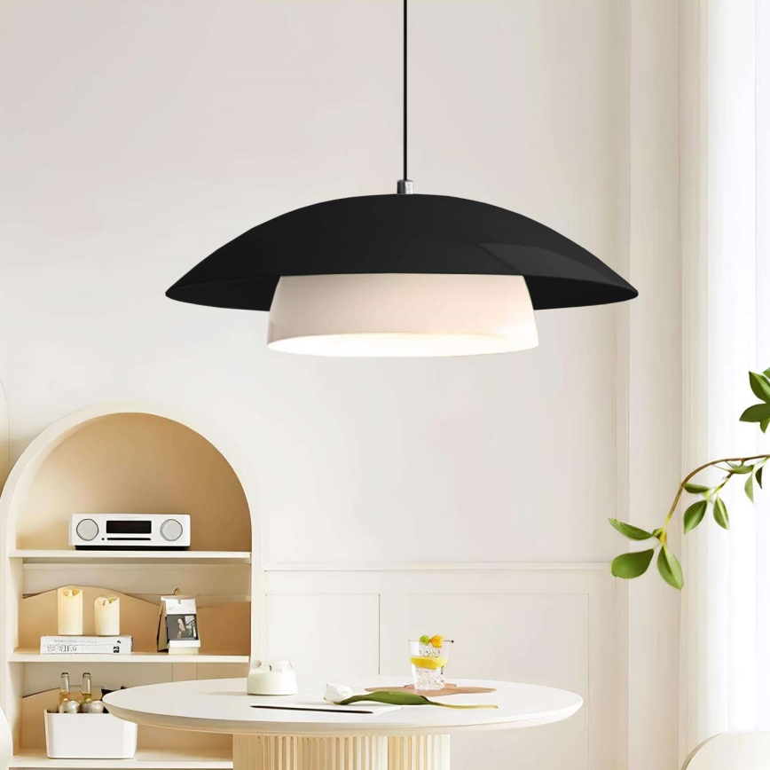 Pakarināmais gaismeklis uz kabeļa MOONLIGH 1xE27/40W/230V melns