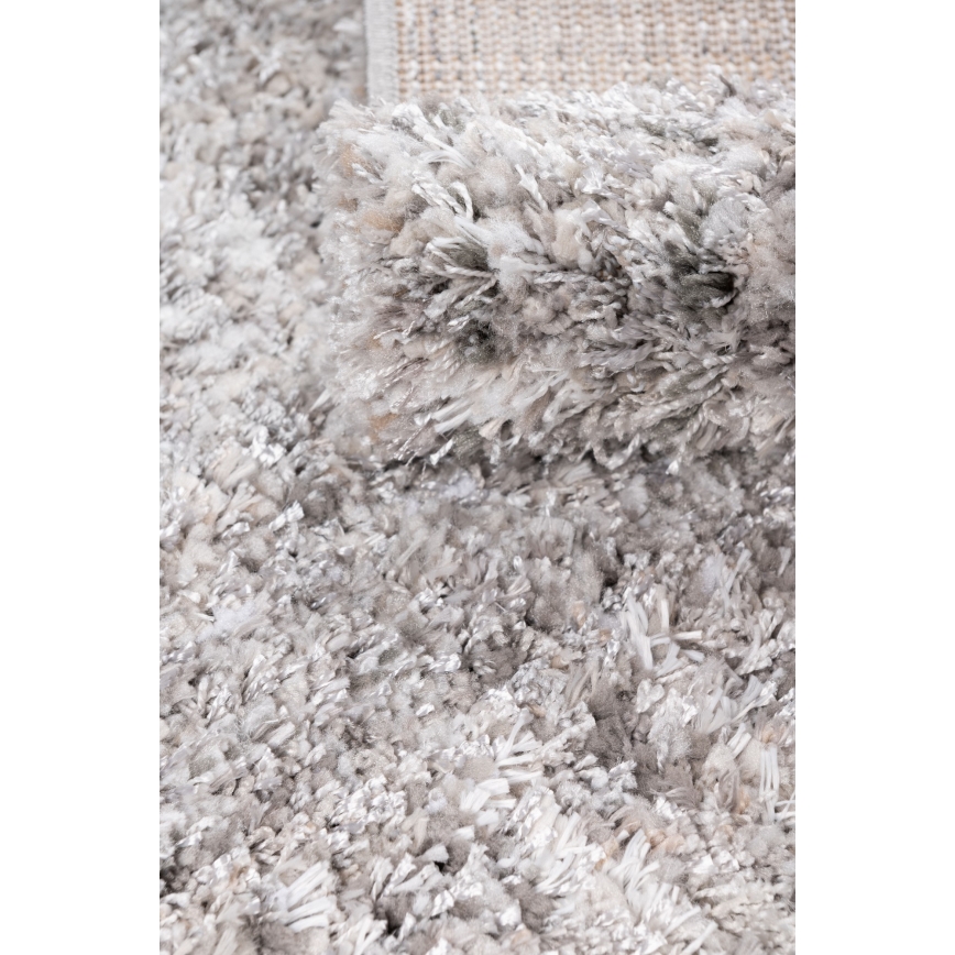 Paklājs BILBAO SHAGGY 160x230 cm pelēks/antracīts