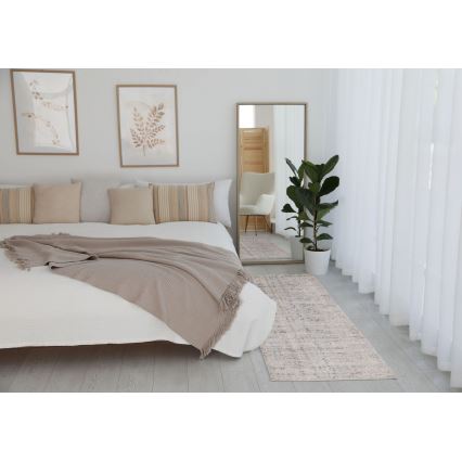 Paklājs BILBAO SHAGGY 80x150 cm bēšs