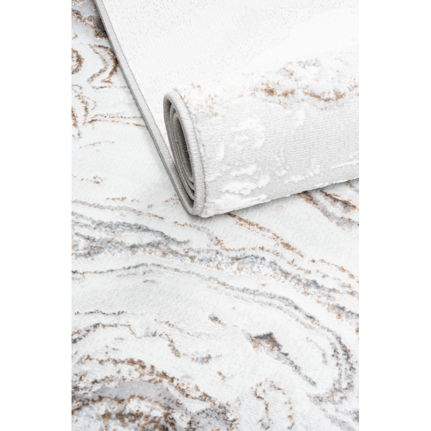 Paklājs CREATION 200x290 cm 1950g/m2 pelēks/brūns/marmora raksts