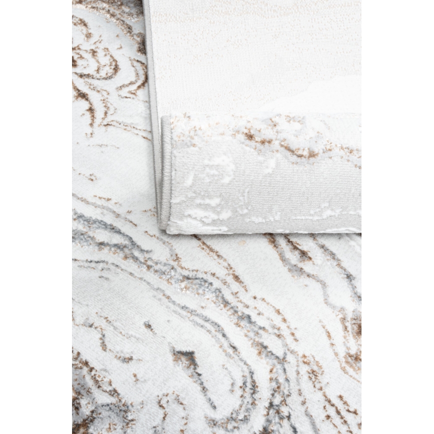 Paklājs CREATION 200x290 cm 1950g/m2 pelēks/brūns/marmora raksts