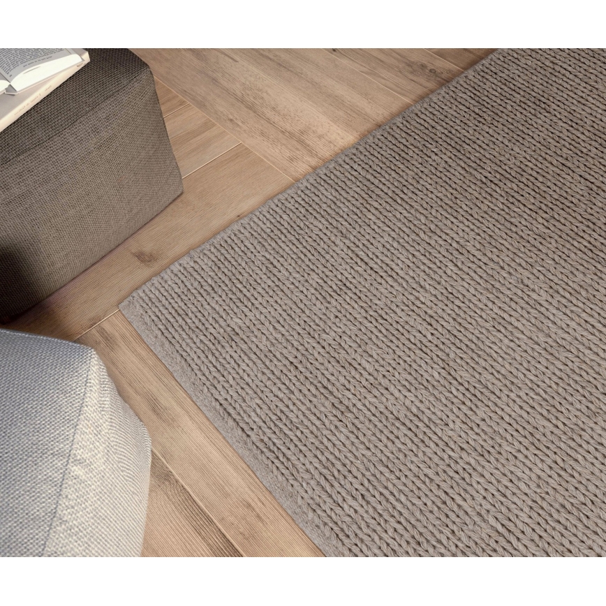 Paklājs FIR WOOL 120x170 cm 2600 g/m2 bēšs/dabisks