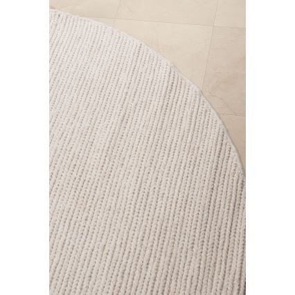 Paklājs FIR WOOL 160 cm 2600 g/m2 krēmīgs/dabīgs