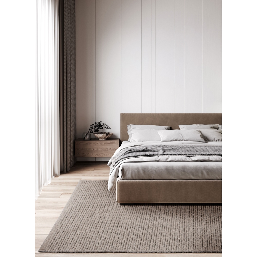Paklājs FIR WOOL 160x230 cm 2600 g/m2 bēšs/dabīgs