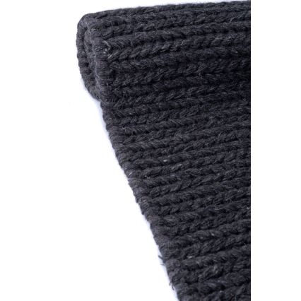 Paklājs FIR WOOL 70 × 140 cm, 2600 g/m², antracīts/dabisks
