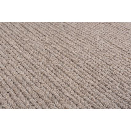 Paklājs FIR WOOL 70x140 cm 2 600 g/m2 bēžs/dabisks
