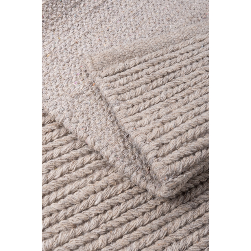 Paklājs FIR WOOL 70x140 cm 2 600 g/m2 bēžs/dabisks