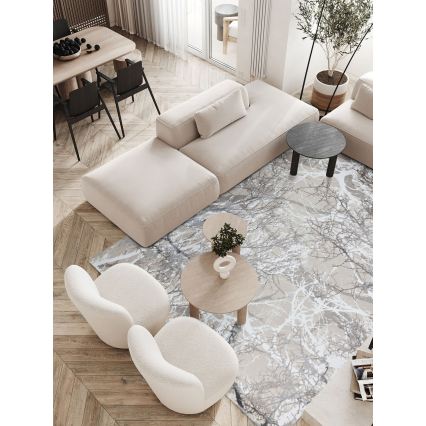 Paklājs GRECE 120x170 cm 2150 g/m2 krēmīgs/pelēks/balts