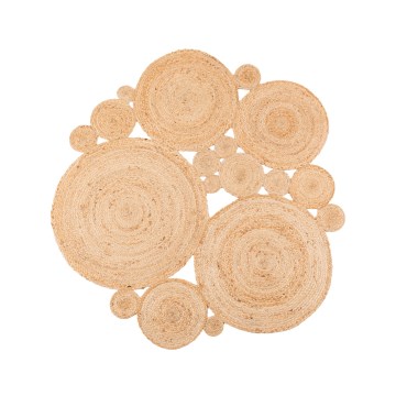 Paklājs JUTA 140 cm bēšs/dabisks