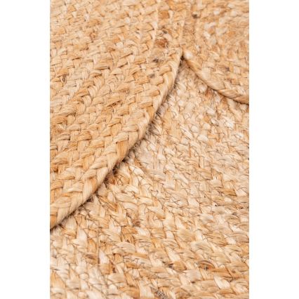 Paklājs JUTA 140 cm bēšs/dabisks