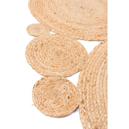 Paklājs JUTA 140 cm bēšs/dabisks