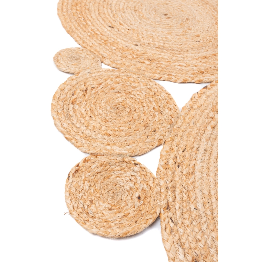 Paklājs JUTA 140 cm bēšs/dabisks