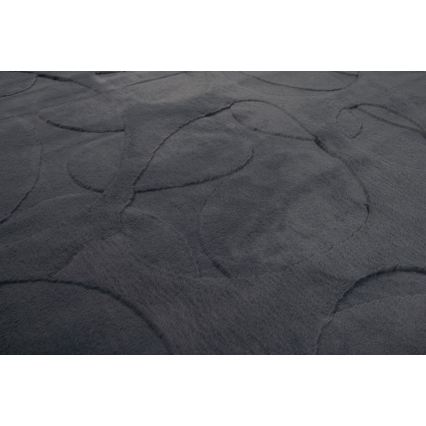 Paklājs RABBIT 3D 120x170 cm antracīts