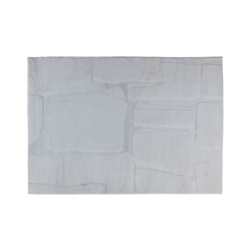 Paklājs RABBIT 3D 120x170 cm gaiši pelēks
