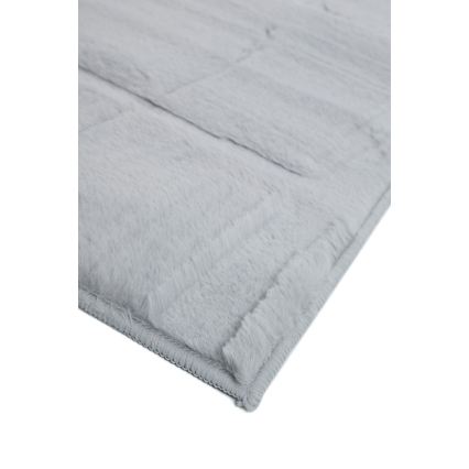 Paklājs RABBIT 3D 120x170 cm gaiši pelēks