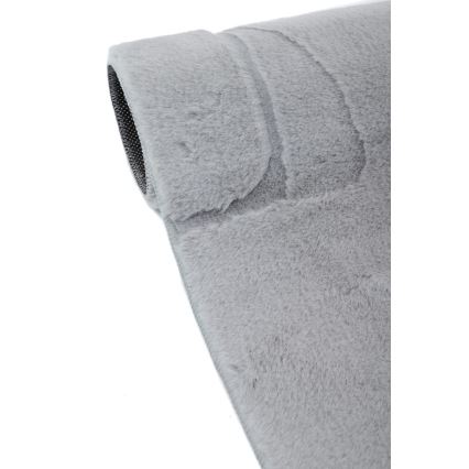 Paklājs RABBIT 3D 120x170 cm gaiši pelēks