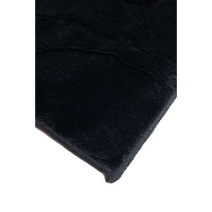 Paklājs RABBIT 3D 120x170 cm melns