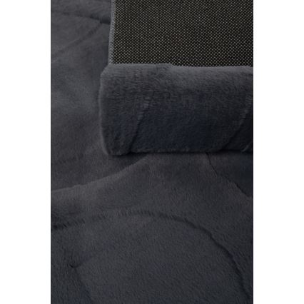 Paklājs RABBIT 3D 160x230 cm antracīts