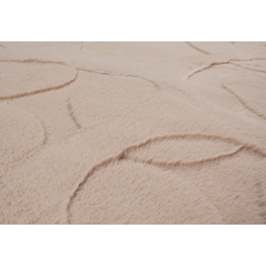 Paklājs RABBIT 3D 160x230 cm bēšs