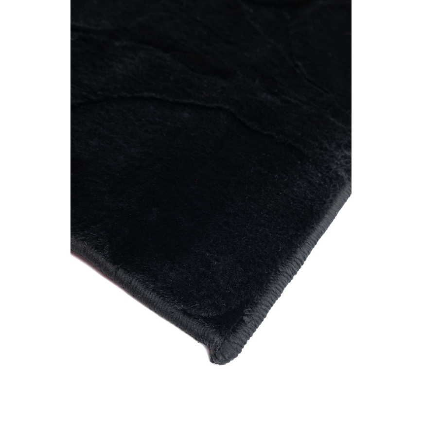 Paklājs RABBIT 3D 160x230 cm, melns