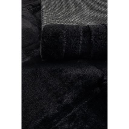 Paklājs RABBIT 3D 160x230 cm melns