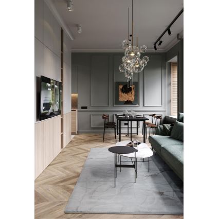 Paklājs RABBIT 3D 80x150 cm gaiši pelēks