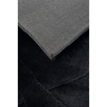 Paklājs RABBIT 3D 80x150 cm melns