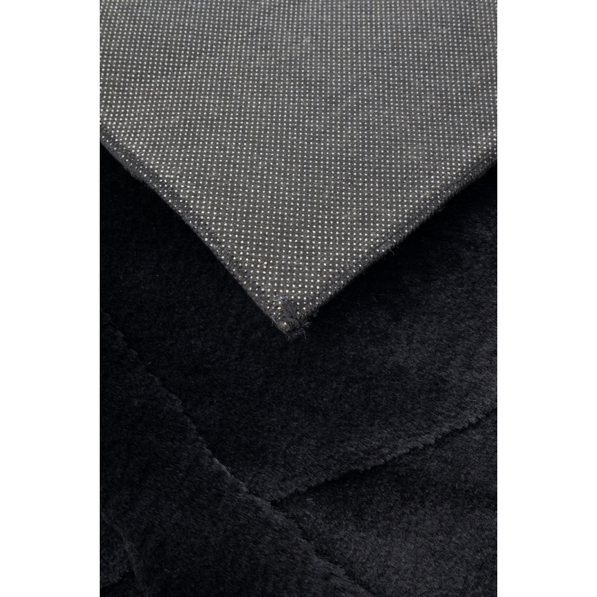 Paklājs RABBIT 3D 80x150 cm melns