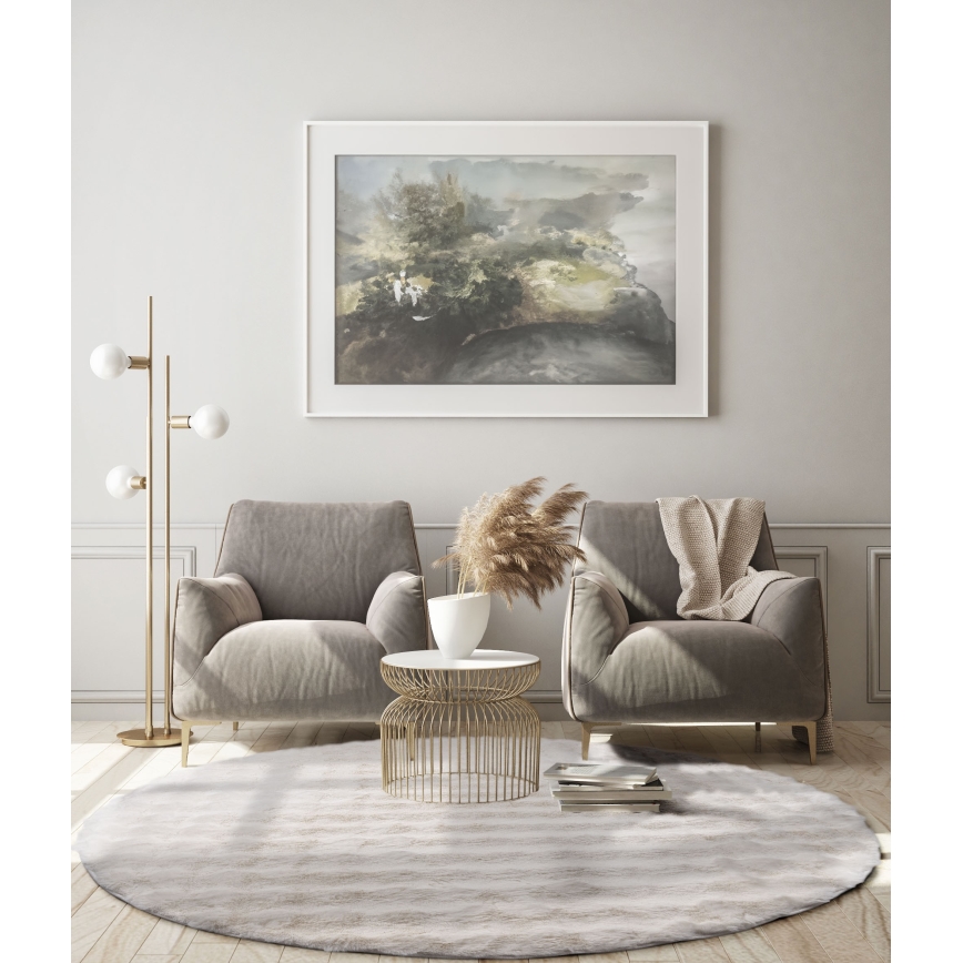 Paklājs RABBIT BUBBLE 160 cm krēmkrāsains