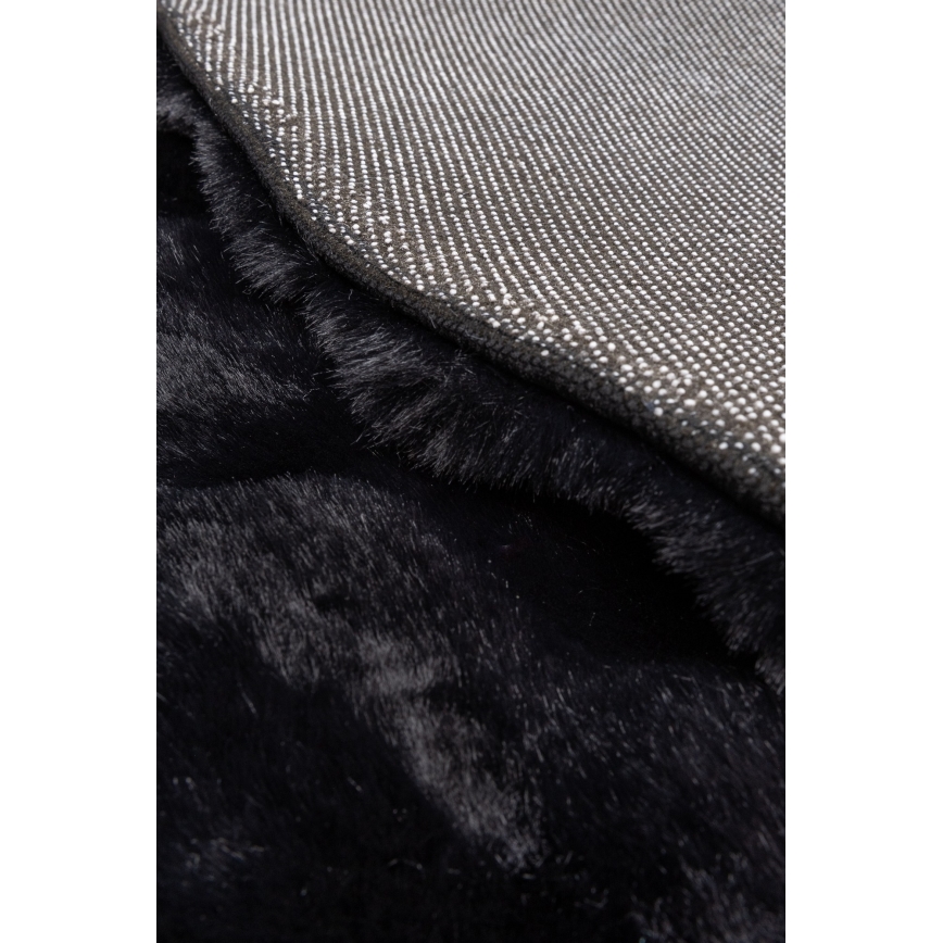 Paklājs RABBIT BUBBLE 160 cm melns