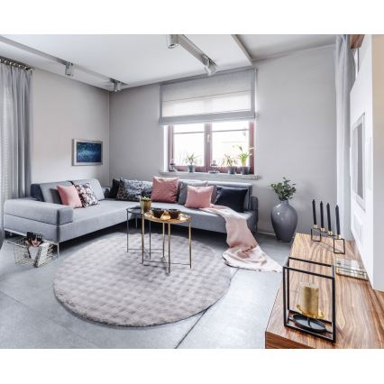 Paklājs RABBIT BUBBLE 160 cm pelēks