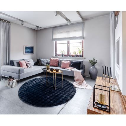 Paklājs RABBIT BUBBLE 160 cm tumši zils