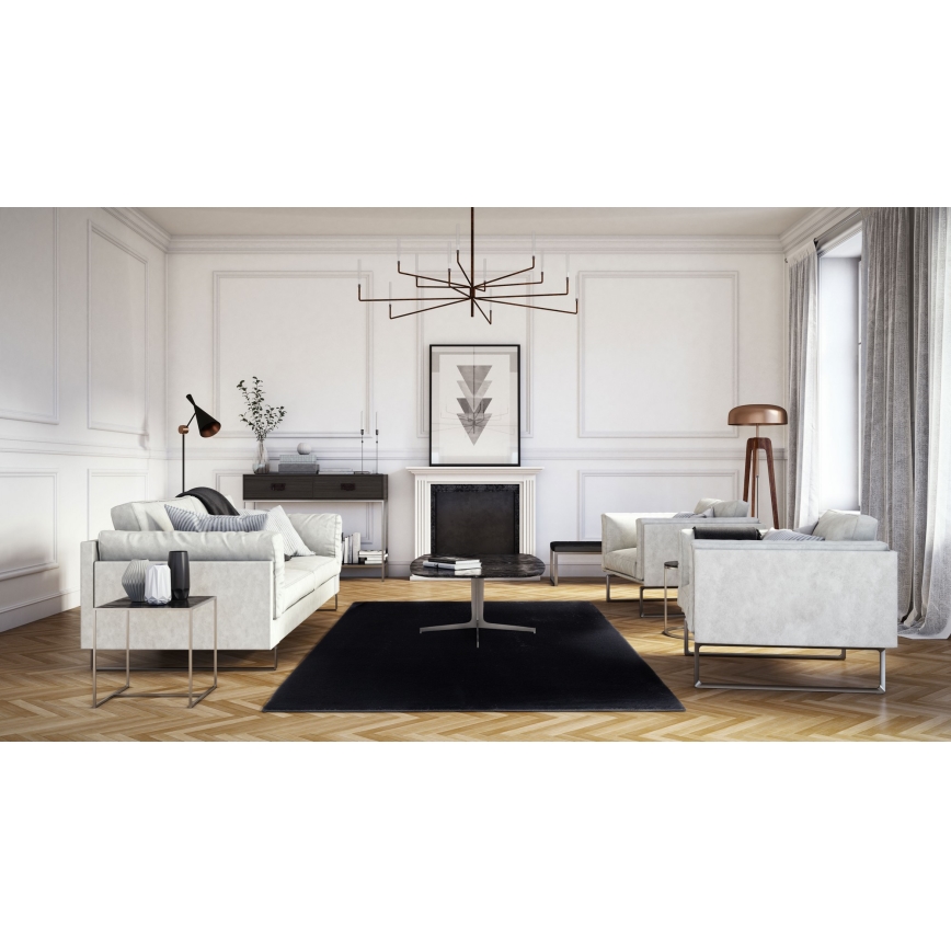 Paklājs RABBIT-FOX 60x100 cm melns