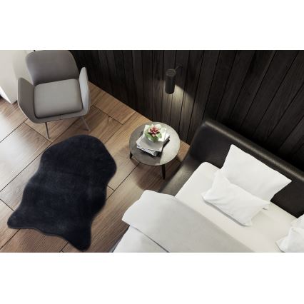 Paklājs RABBIT-FOX 60x90 cm melns