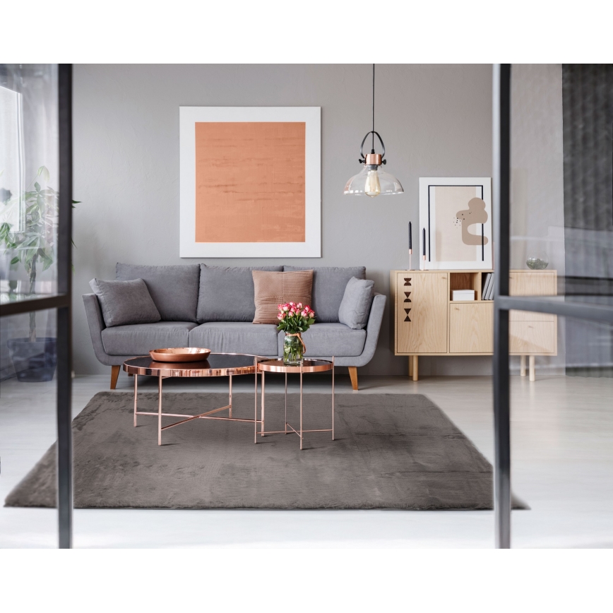 Paklājs RABBIT-ROSA NEW 80x150 cm 2000g/m2 brūns