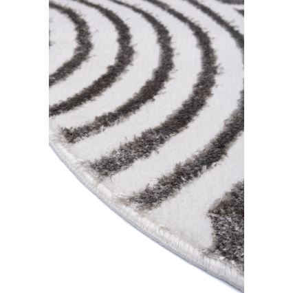 Paklājs SALAMANCA 100 cm pelēks/balts