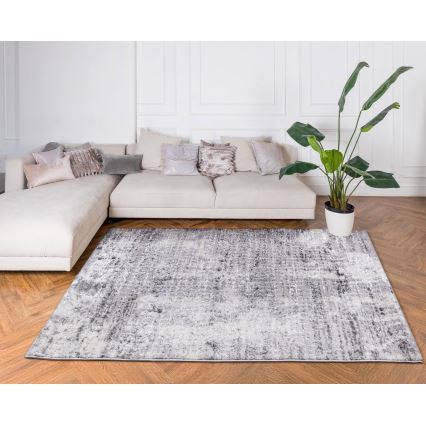 Paklājs SALAMANCA 120x170 cm pelēks/balts