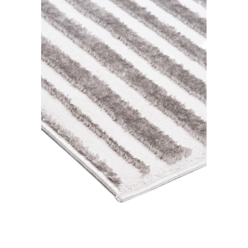 Paklājs SALAMANCA 67x120 cm pelēks/balts