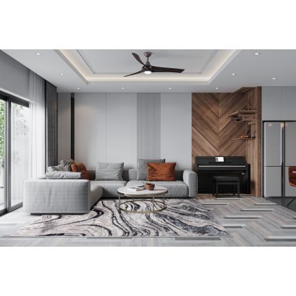 Paklājs STONE 120x160 cm pelēks/antracīts