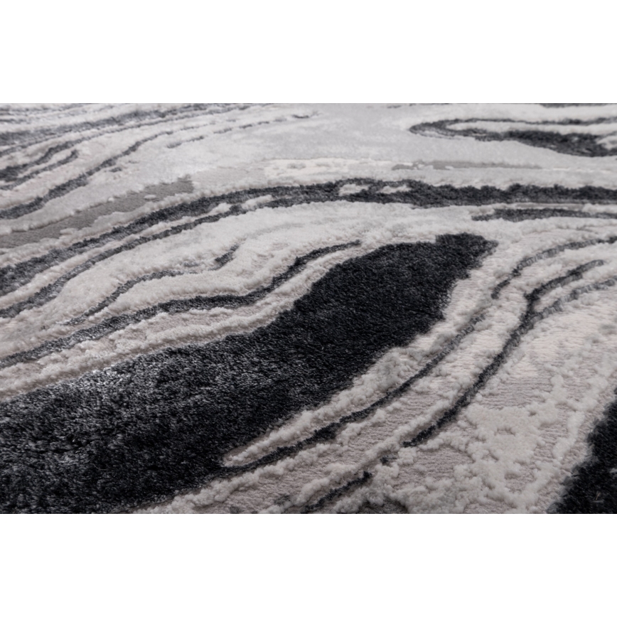 Paklājs STONE 80x140 cm pelēks/antracīts