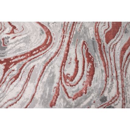 Paklājs STONE 80x140 cm rozā/pelēks